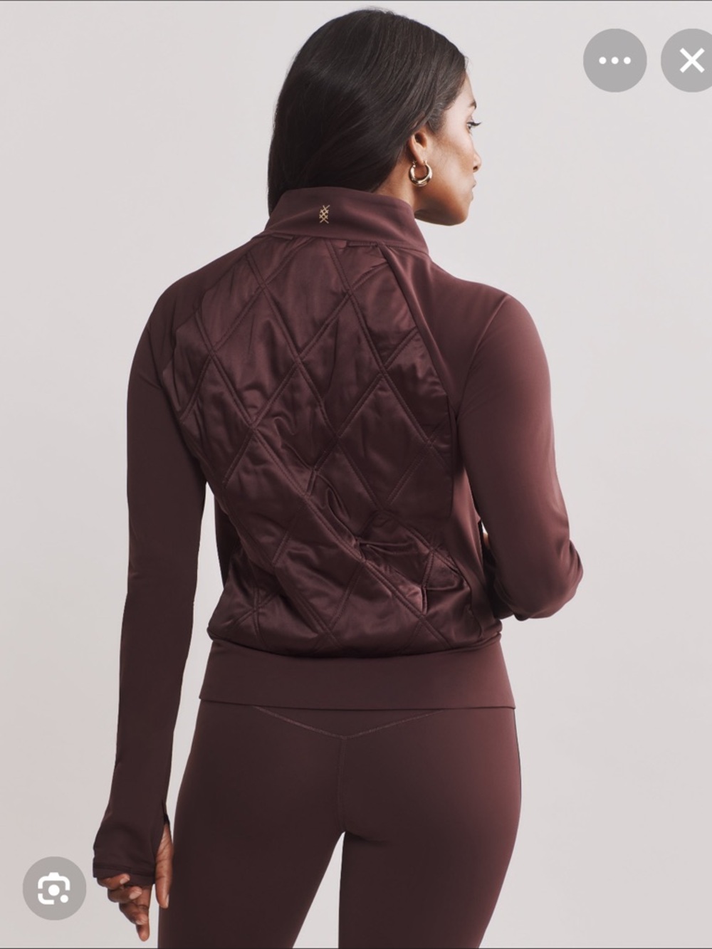 RHONE Alpine Jacket in Brown Berry size M - Picture 3 of 13